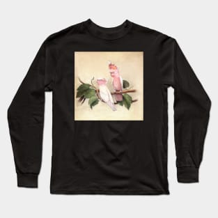 Pink Cockatoos Long Sleeve T-Shirt